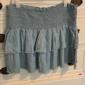 Aerie denim skirt